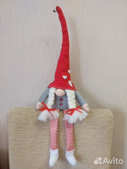 Скандинавский Гном, интерьерный, ручная работа