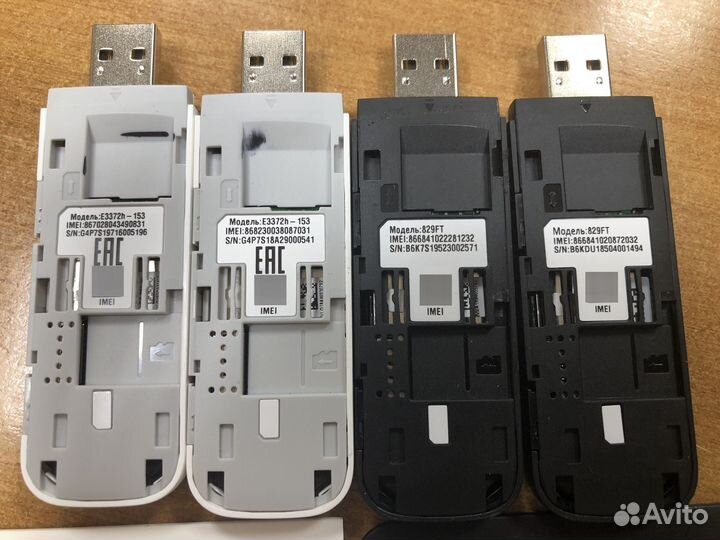 Модем e3372s-153 и 829FT