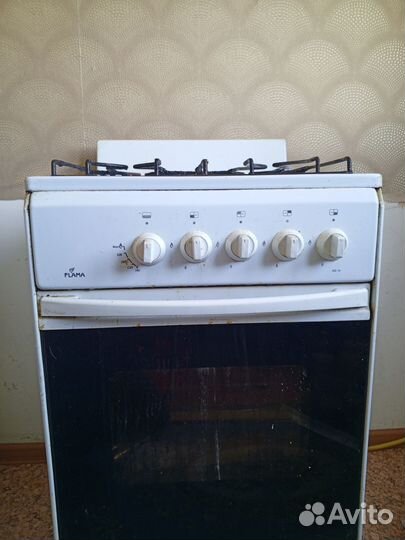 Газовая плита flama с газовой духовкой бу 50 см