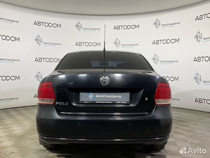 Volkswagen Polo 1.6 AT, 2012, 138 500 км