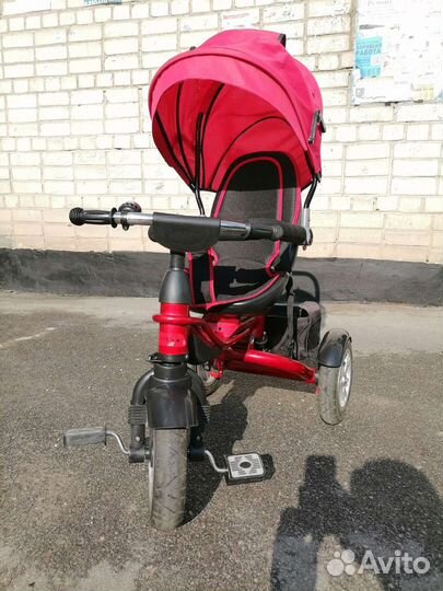 Трёхколёсный Велосипед коляска с ручкой