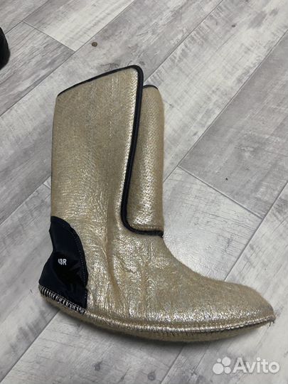 Сапоги зимние с чулком