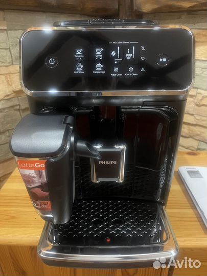 Кофемашина Philips EP2231/40 1450Вт черный/серебри