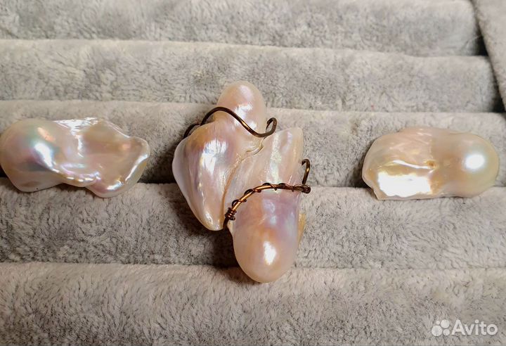 Комплект из барочного жемчуга