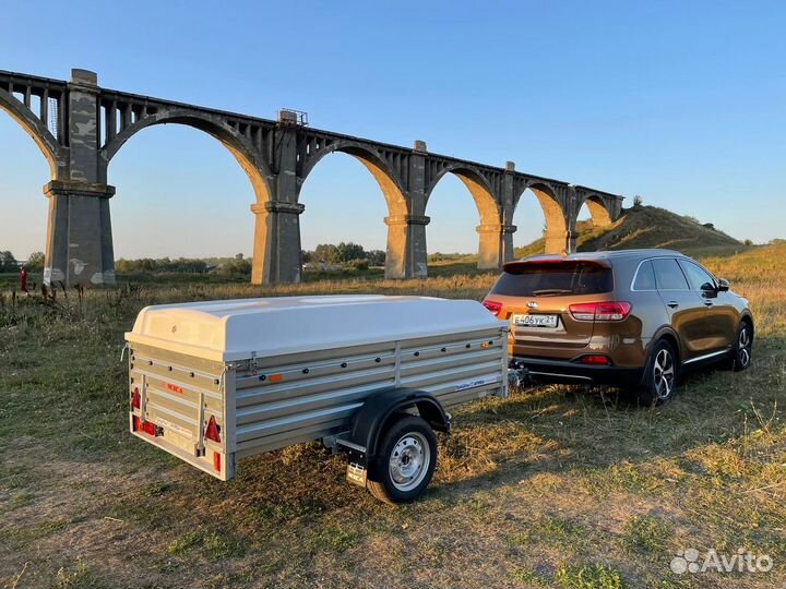 Прицепы легковые 1,8, 2, 2,5М. Фаркопы. Рассрочка