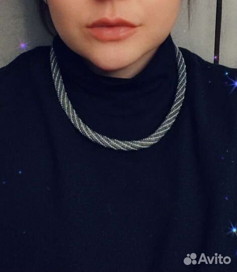 Украшение Жгут из бисера