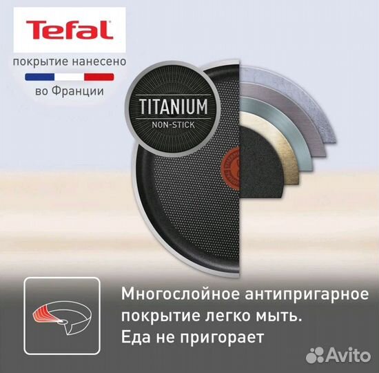 Сковорода Tefal Current 26см, 24см