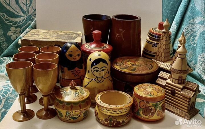 Ваза Шкатулка Статуэтка Матрёшка Солонка