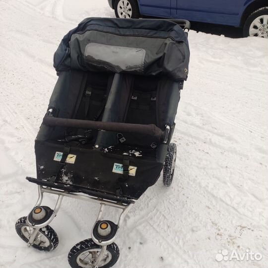 Коляска для двойни tfk