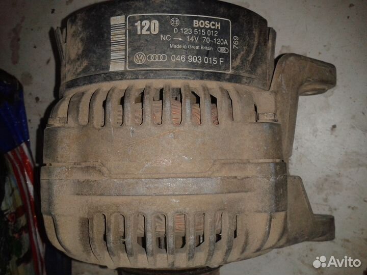 Генератор ауди а6 120а