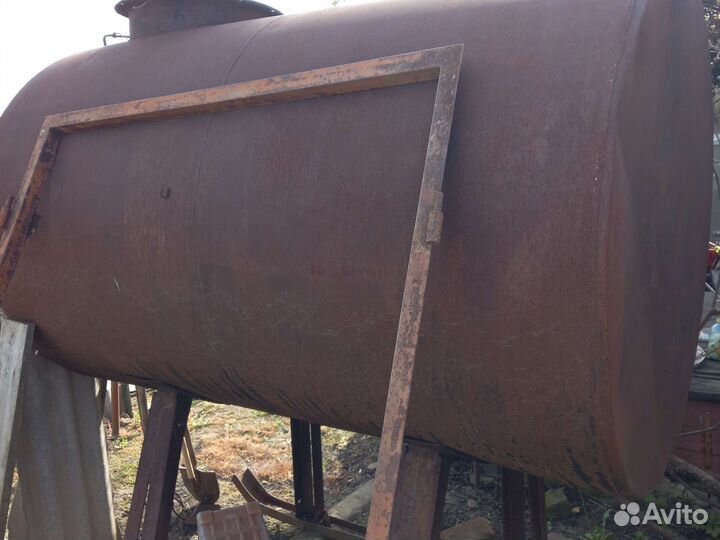 Бочка металлическая