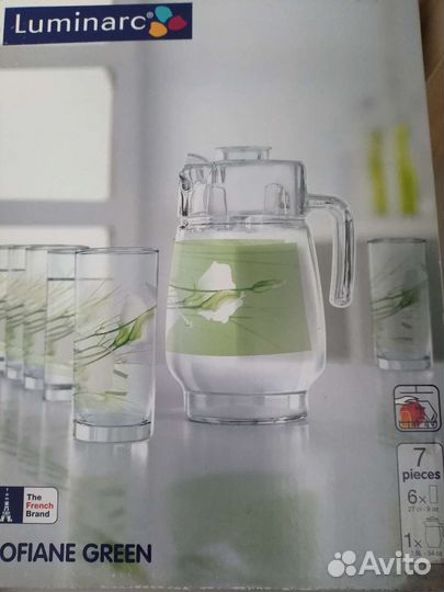 Набор Luminarc графин, стаканы 6 шт