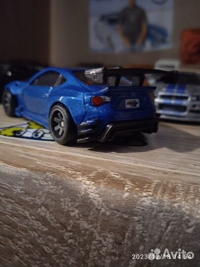 Hot wheels premium pandem subaru brz