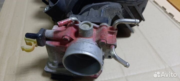 Дроссельная заслонка+коллектор Тойота Рав4/Авенсис