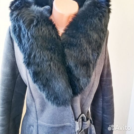 Дубленка натуральная женская 44 46 размер aibosi