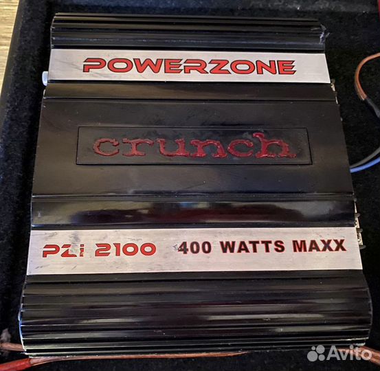 Сабвуфер и усилитель