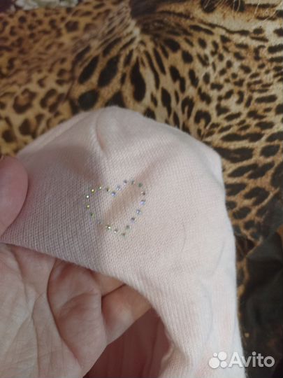 Шапка шлем для девочки 46-48