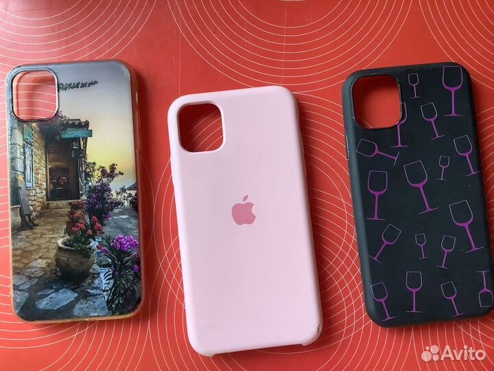 Чехлы на iPhone 11 100за штуку