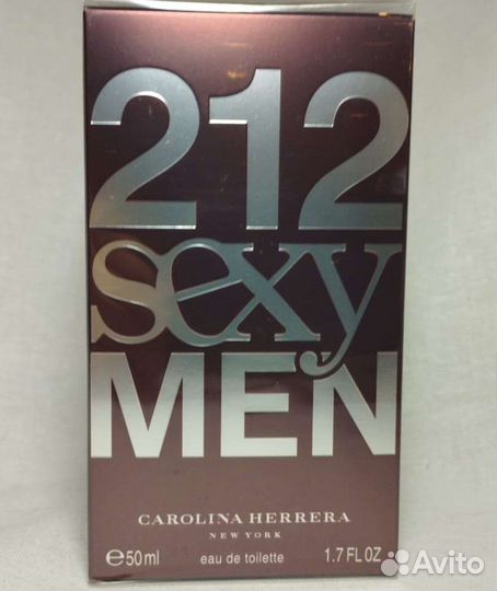 Carolina herrera 212 sexy men 50 ml