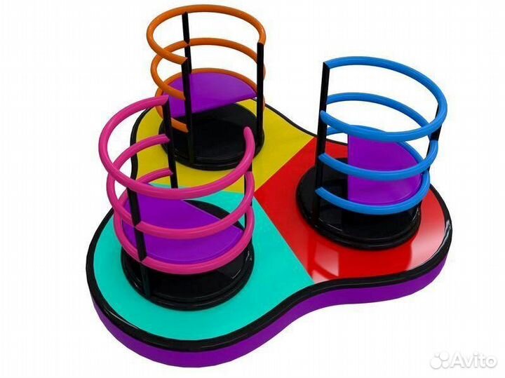 Детские карусели, аттракционы