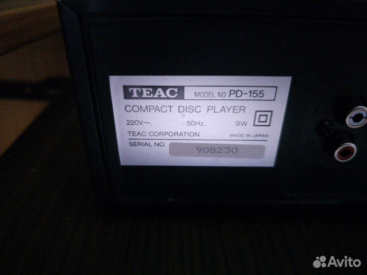 Cd проигрыватель teac PD-155