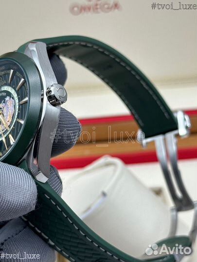 Часы Omega seamaster aqua terra wordtimer green