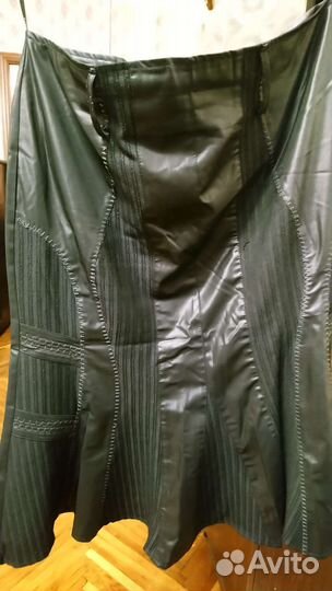 Юбка длинная, чёрная, модельная