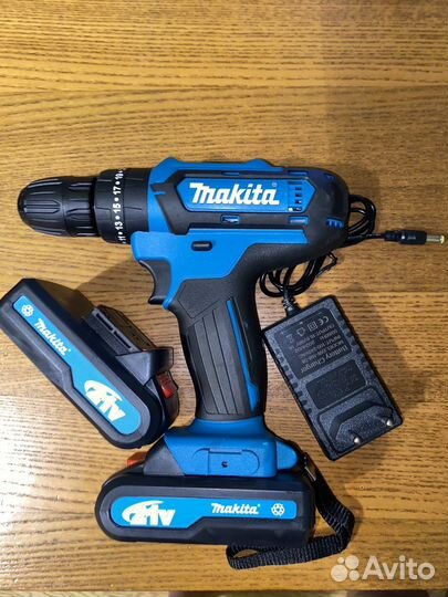 Аккумуляторные шуруповерты DeWalt 21V Makita 18V