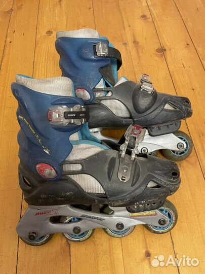 Ролики детские раздвижные 35-38