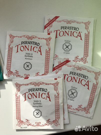 Новые Tonica струны аккорд