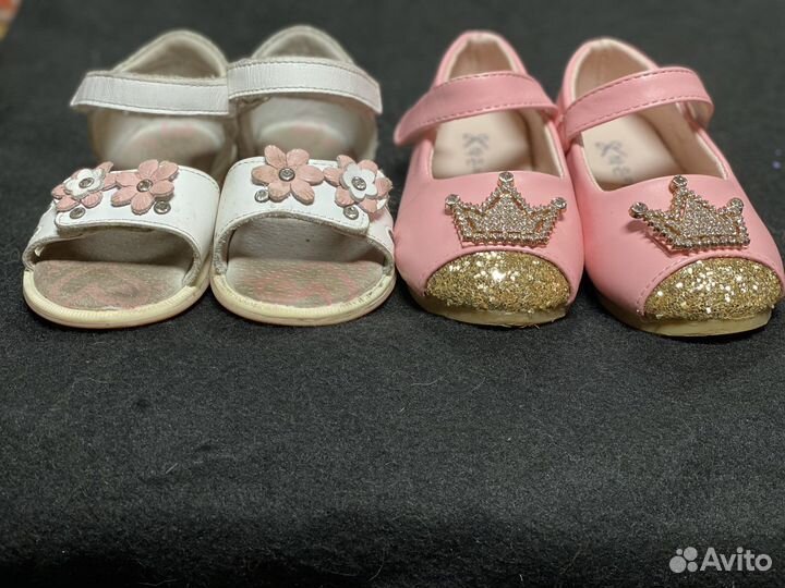 Детская обувь для девочек 2 пары