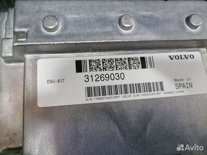 Блок управления двигателем B4204S3 31269030 Volvo