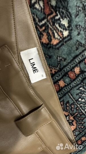 Брюки кожаные Lime