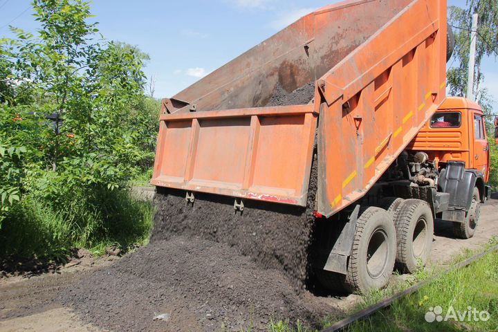 Песок щебень доставка