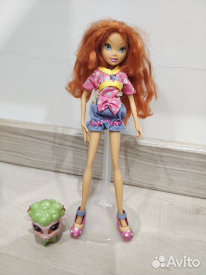 Винкс Блум Маттел (кастом с питомцем) Bloom Mattel