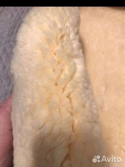 Конверт в коляску, в санки, натуральный мех