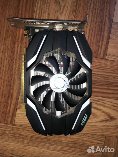 Видеокарта gtx 1050 MSI