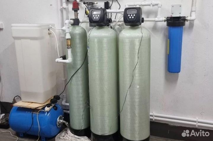 Система водоочистки. Система умягчения воды