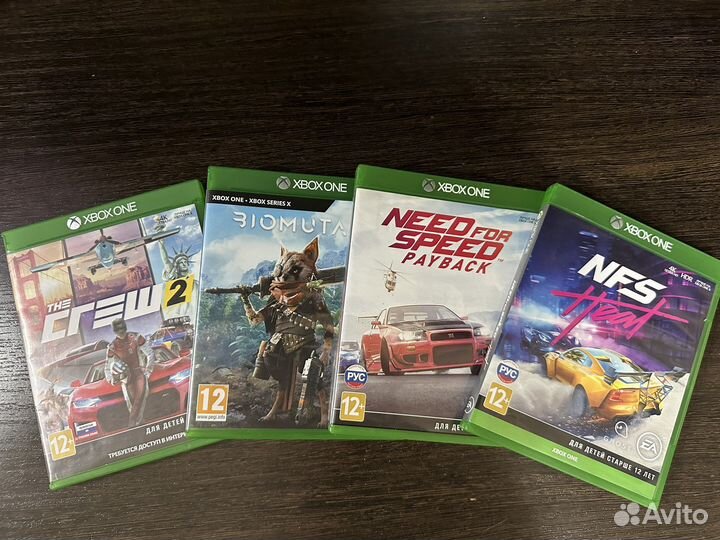 Игры на Xbox One диски