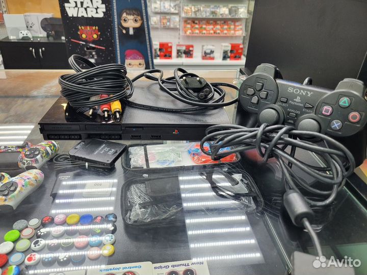 PlayStation 2 Slim + Карта памяти 32MB