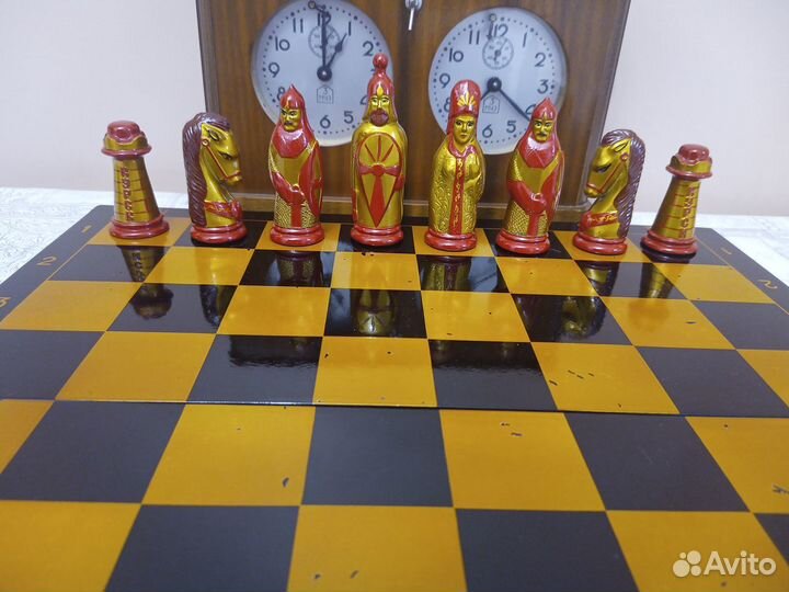 Шахматы СССР подарочные 