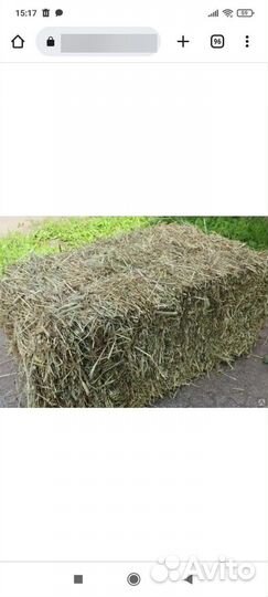 Прессованное сено