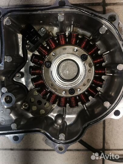 Статор генератора с крышкой Yamaha vx1800