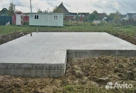 Строительство фундамента