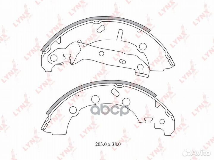 Колодки торм.бар.ford fiesta/fusion 1.25-1.8D 0