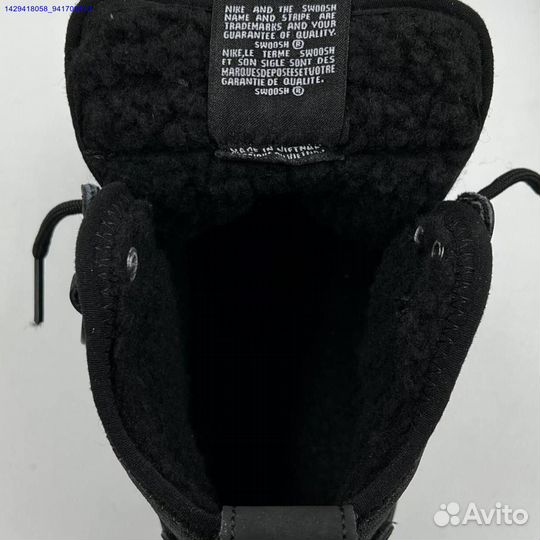 Ботинки Nike Air Force 1 Duckboot (с мехом) (Арт.44289)