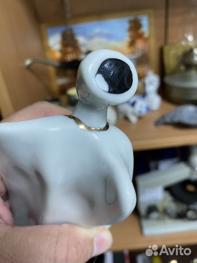 Фарфоровая статуэтка джигит СССР