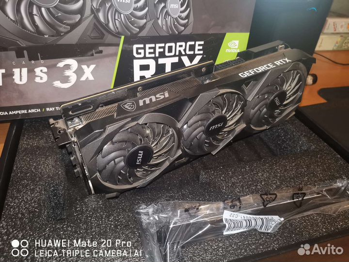 Видеокарта RTX 3070 Ti MSi ventus 3X