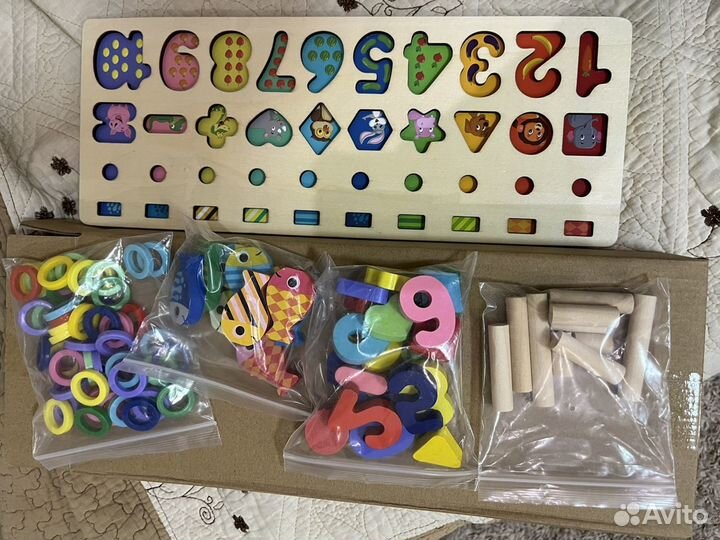 Игрушки монтессори