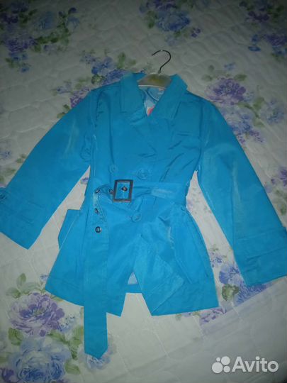 Плащ для девочки 2-3 года